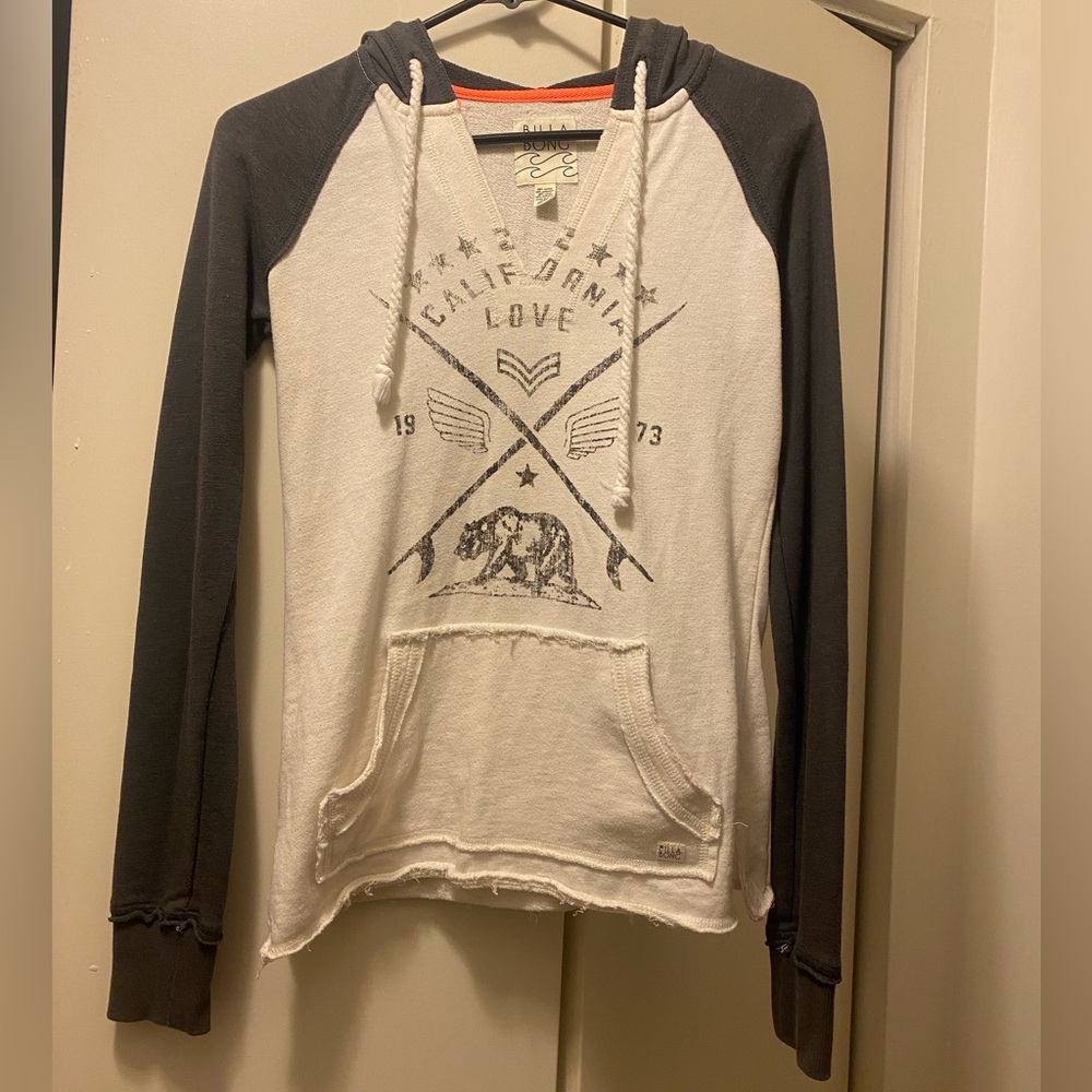 Billabong Hoodie (grey & white)